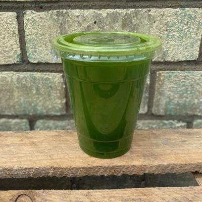 Kale, KeyLime, Ginger, Cucumber, Red Apples & Fresh Coconut Water.